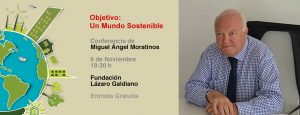 Ideas Imprescindibles conferencia Moratinos un mundo sostenible
