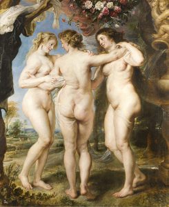 "Las tres Gracias", del pintor Pedro Pablo Rubens